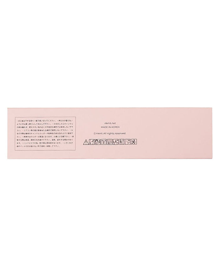 NKNIT×honey flamingo collaboration candle set_8