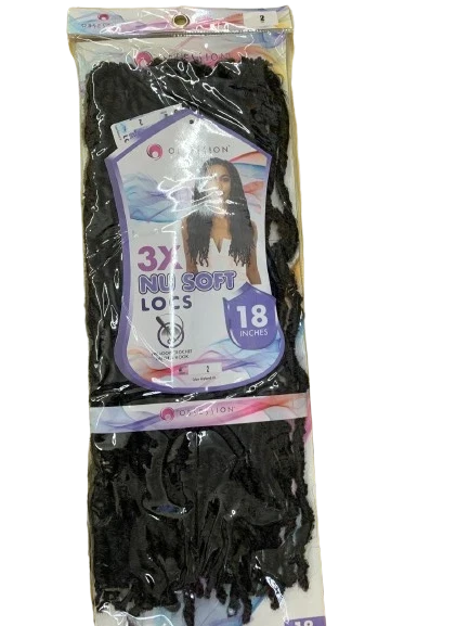 Obsession 3x Nu Soft Locs 18in