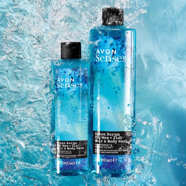 Ocean Surge Hair & Body Wash - 500ml