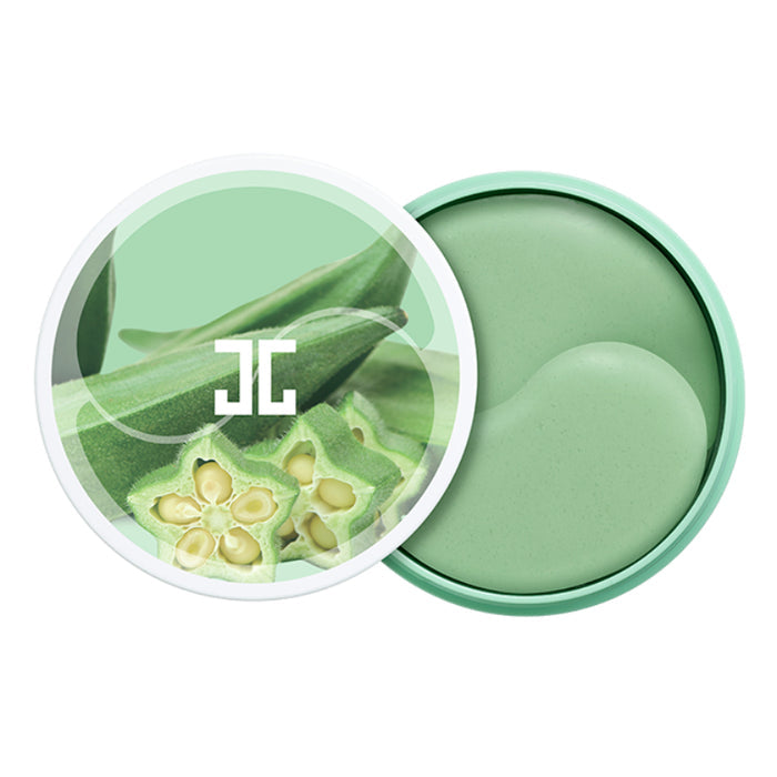 Okra Phyto Mucin Hydrogel Eye Patch - Korean-Skincare