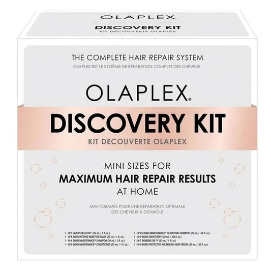 Olaplex Discovery Hair Kit For Complete Hair Repair & Style At Home In Mini Sizes, Pack of 8's Olaplex