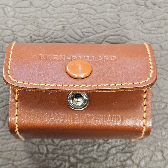 Original Leather Lens Case for Switar 10mm by Kern-Paillard