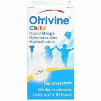 Otrivine Children Nasal Drops Moisturing 10 ml.
