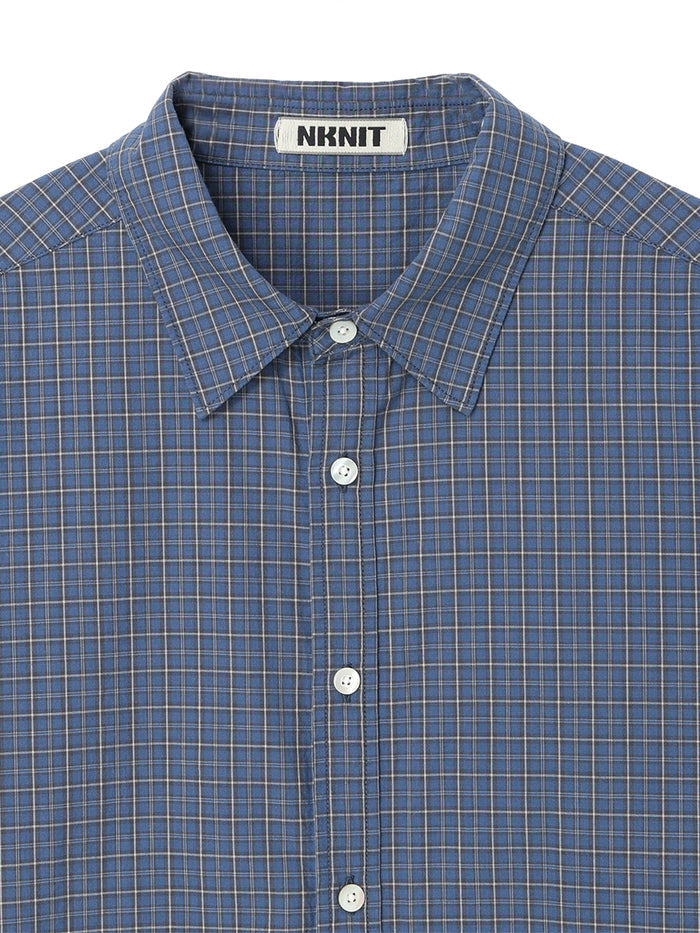 oversized checkered shirt