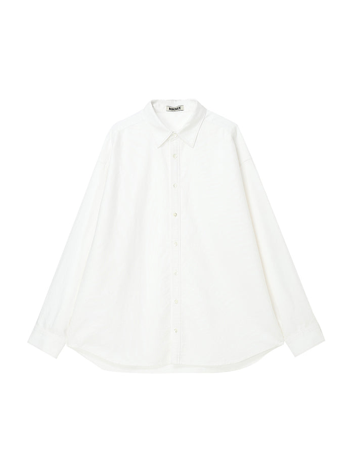 oversized oxford shirt