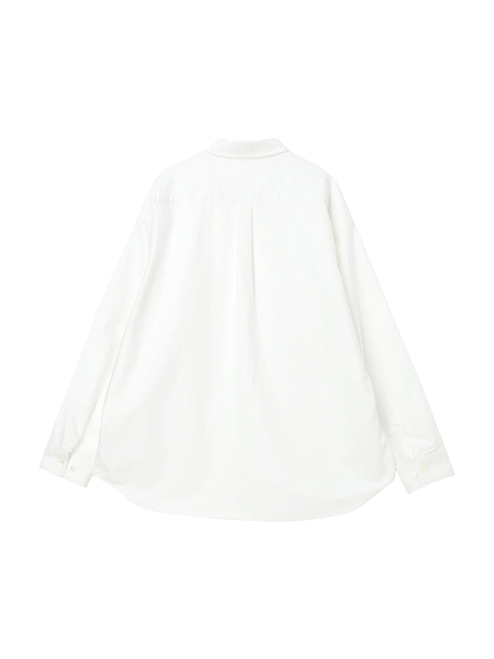 oversized oxford shirt