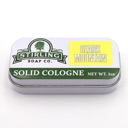 Ozark Mountain - Solid Cologne Tin