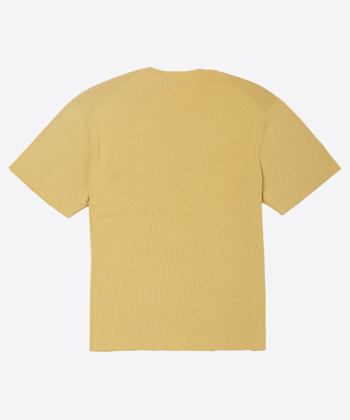 paper mix basic knit T-shirt_5