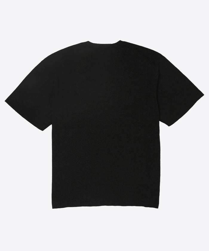 paper mix basic knit T-shirt_7