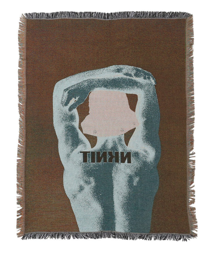 PARABOLOÏDE×NKNIT boy blanket_4