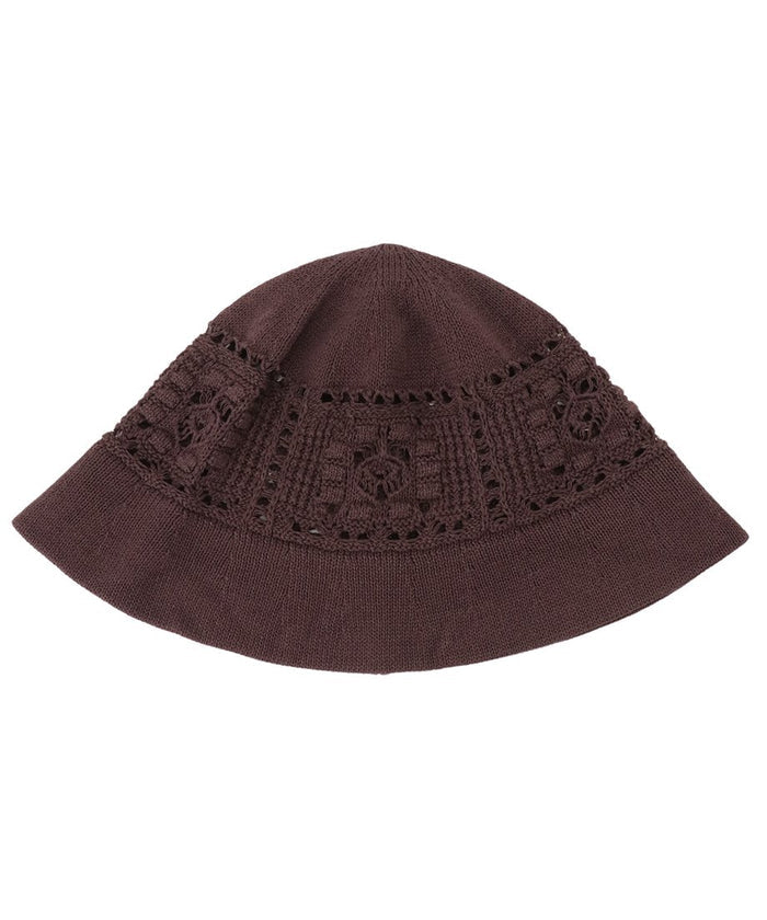 patchwork pattern KNIT hat_4