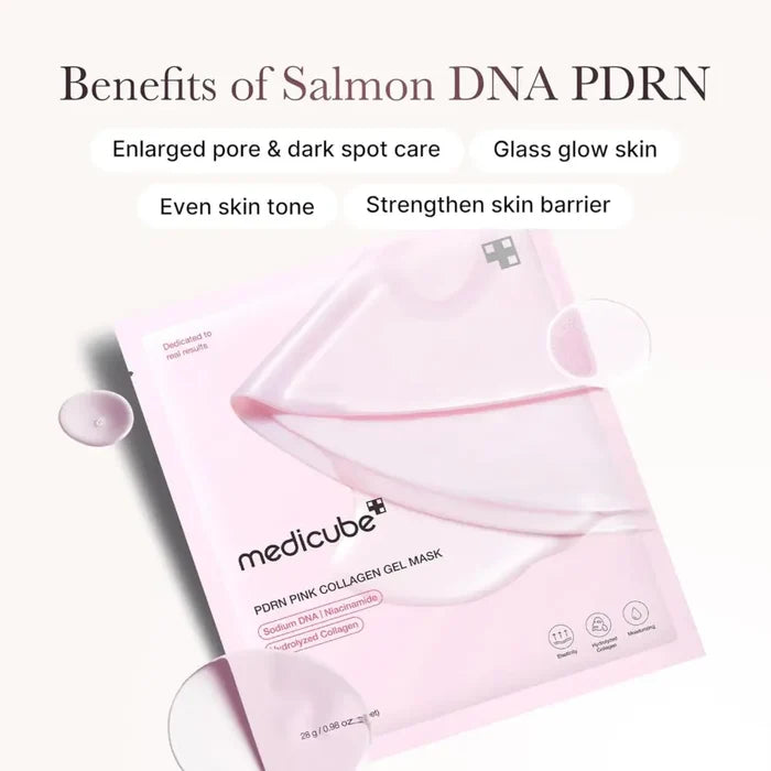 PDRN Pink Collagen Gel Mask - Medicube Skin Care Masks & Peels
