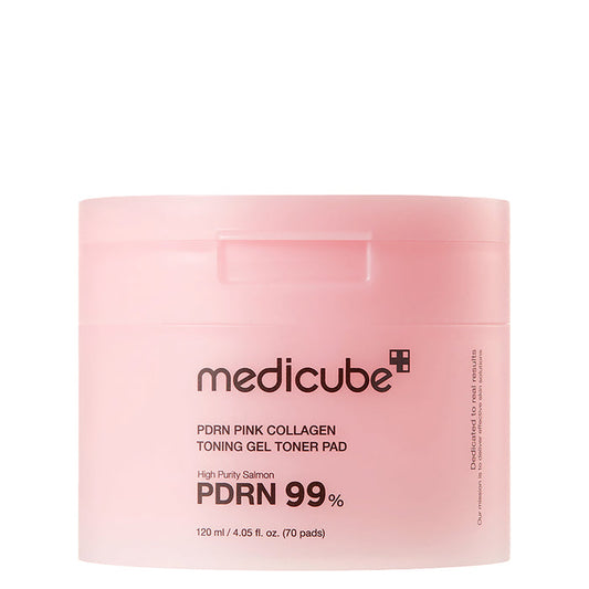 PDRN Pink Collagen Toning Gel Toner Pad