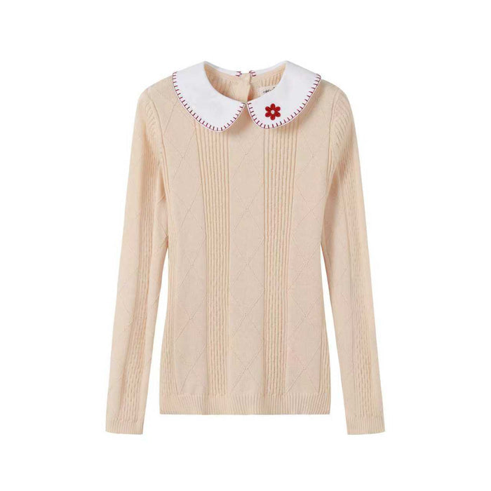Peach Knit Sweater