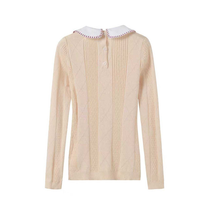 Peach Knit Sweater
