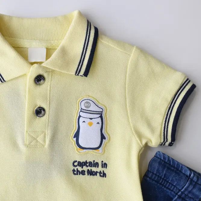 Penguin Polo Casual Short Set