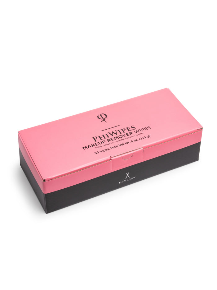 PhiWipes Makeup Remover Wipes 50pcs E