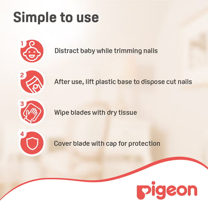 Pigeon Baby Safety Nail Clipper - (10808), Nail Clippers