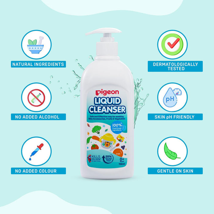 Pigeon Liquid Cleanser 700ml - (12985), Feeding Essentials