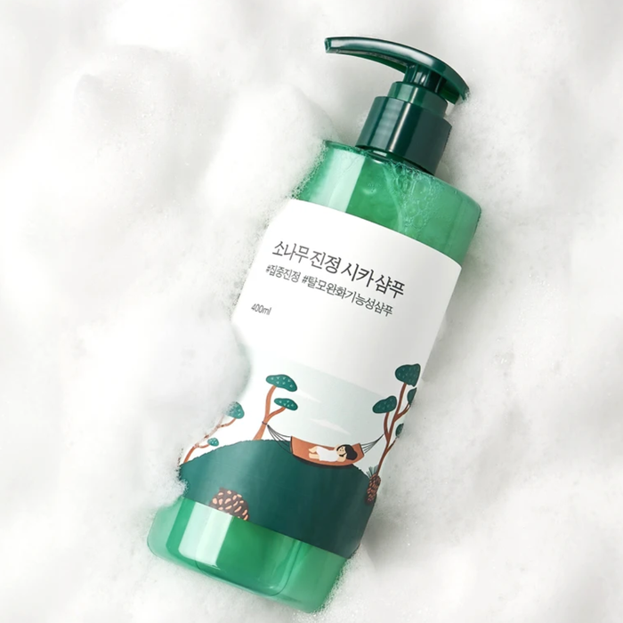 Round Lab Pine Calming Cica Shampoo Nudie Glow Australia