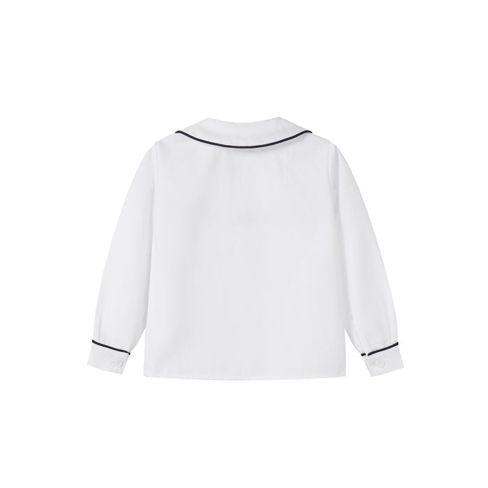 Piped Boy Blouse
