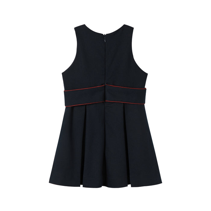 Piped Navy Jumper