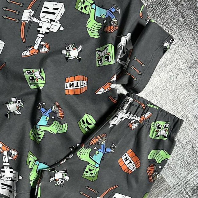Pixel Adventure Boys Pyjama Set