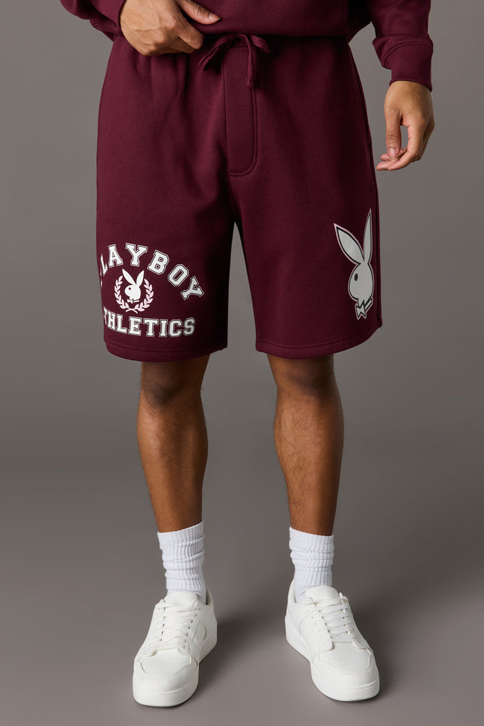Playboy Graphic Fleece Short