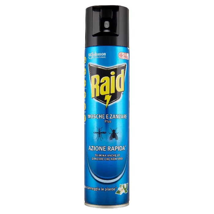 RAID SPRAY FLIES / MOSQUITOES 400 ML