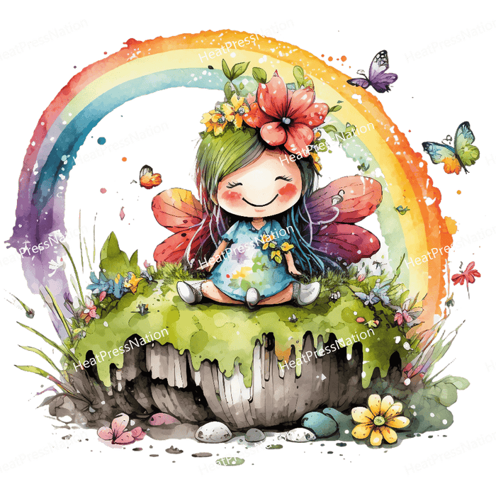 Rainbow Fairy Design - HeatPressNation