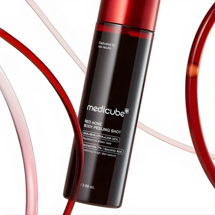 Red Acne Body Peeling Shot 110g - Care Medicube Wash