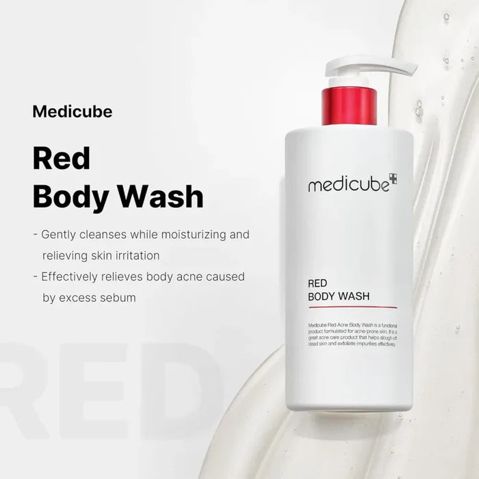 Red Acne Body Wash 400g - Care Medicube