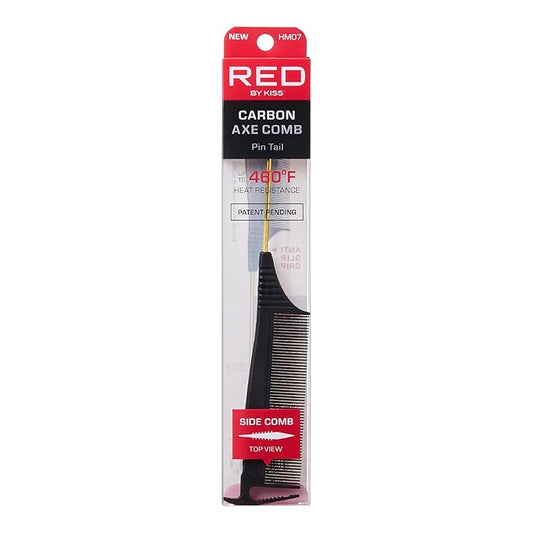 Red by Kiss Carbon Axe Comb Pin Tail HM07