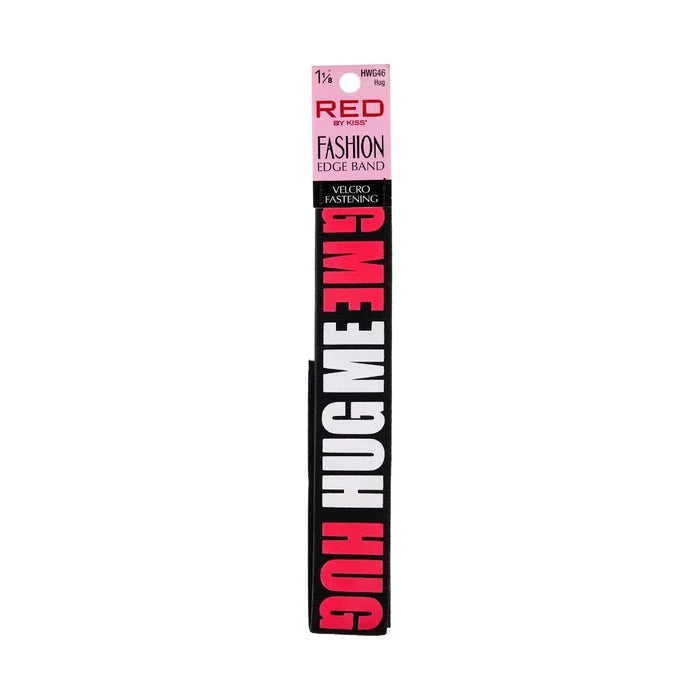 Red by Kiss Fashion Edge Band 1 1/8in Hug HWG46