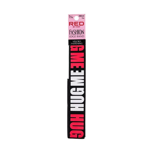 Red by Kiss Fashion Edge Band 1 1/8in Hug HWG46