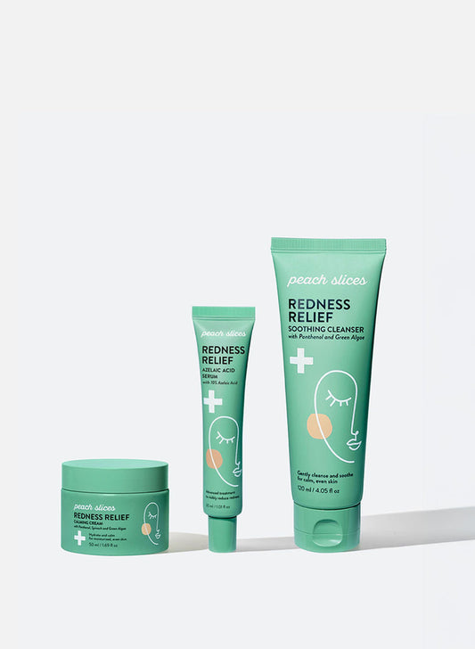 Peach Slices Redness Relief Trio Products