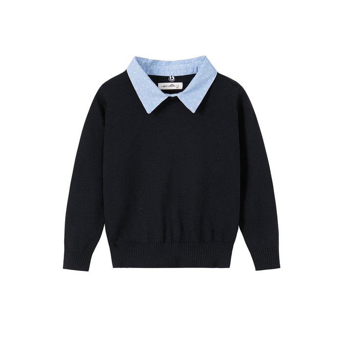 Removable Collar Sweater