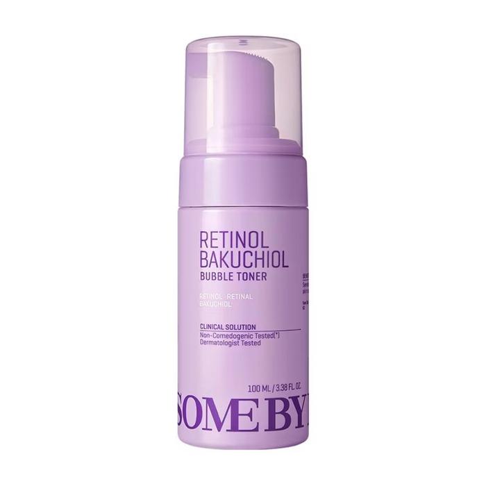 Some By Mi Retinol Bakuchiol Bubble Toner Nudie Glow Australia