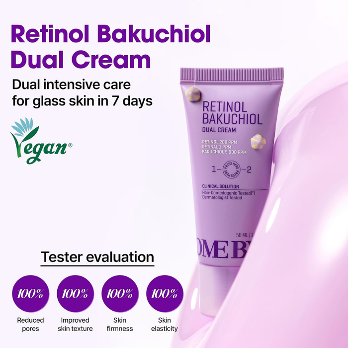 Some By Mi Retinol Bakuchiol Dual Cream Nudie Glow Australia