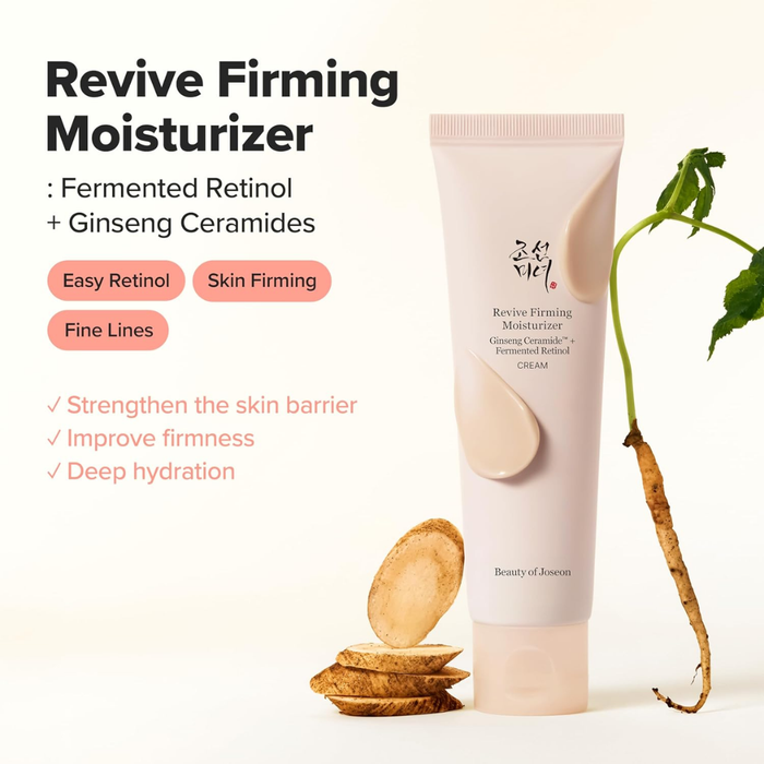 Beauty of Joseon Revive Firming Moisturizer Ginseng + Retinol Nudie Glow Australia