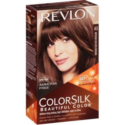 Revlon Permanent Hair Color Medium Golden Brown