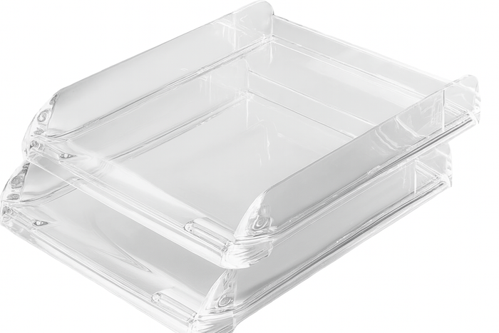Rexel Nimbus Letter Rack – Clear - Office R Us Lagos