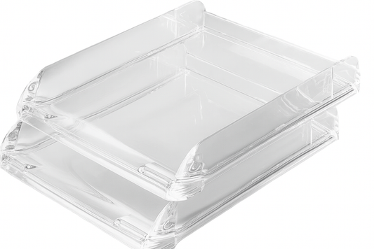 Rexel Nimbus Letter Rack – Clear - Office R Us Lagos