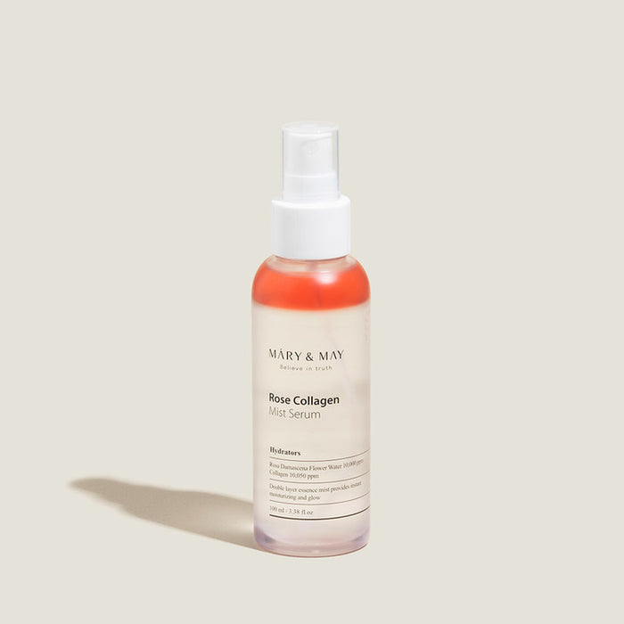 Rose Collagen Mist Serum - Korean-Skincare