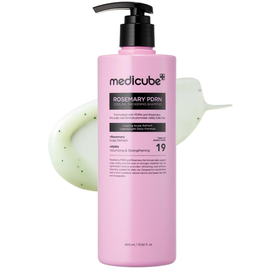 Medicube Rosemary PDRN Cooling Thickening Shampoo Nudie Glow Australia