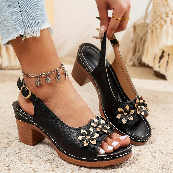 Rosewood | Women's Adjustable Ankle Strap Sandals