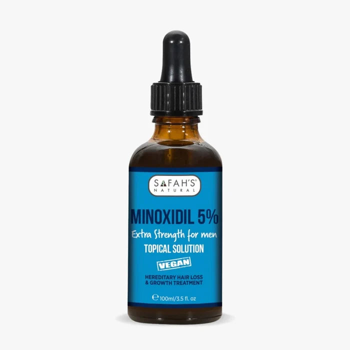Safahs Natural Minoxidil 5% Extra Strength Topical Solution 100ml