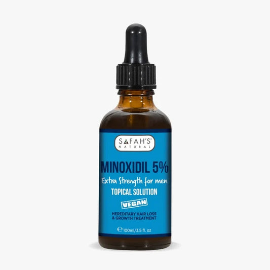 Safahs Natural Minoxidil 5% Extra Strength Topical Solution 100ml