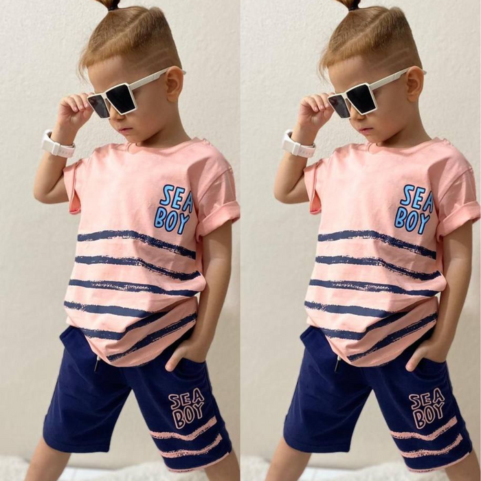 Sea Boys Shorts Set