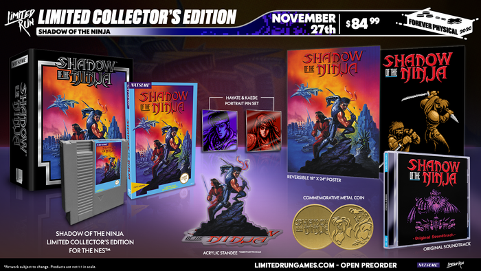 Shadow of the Ninja (NES) Collector's Edition